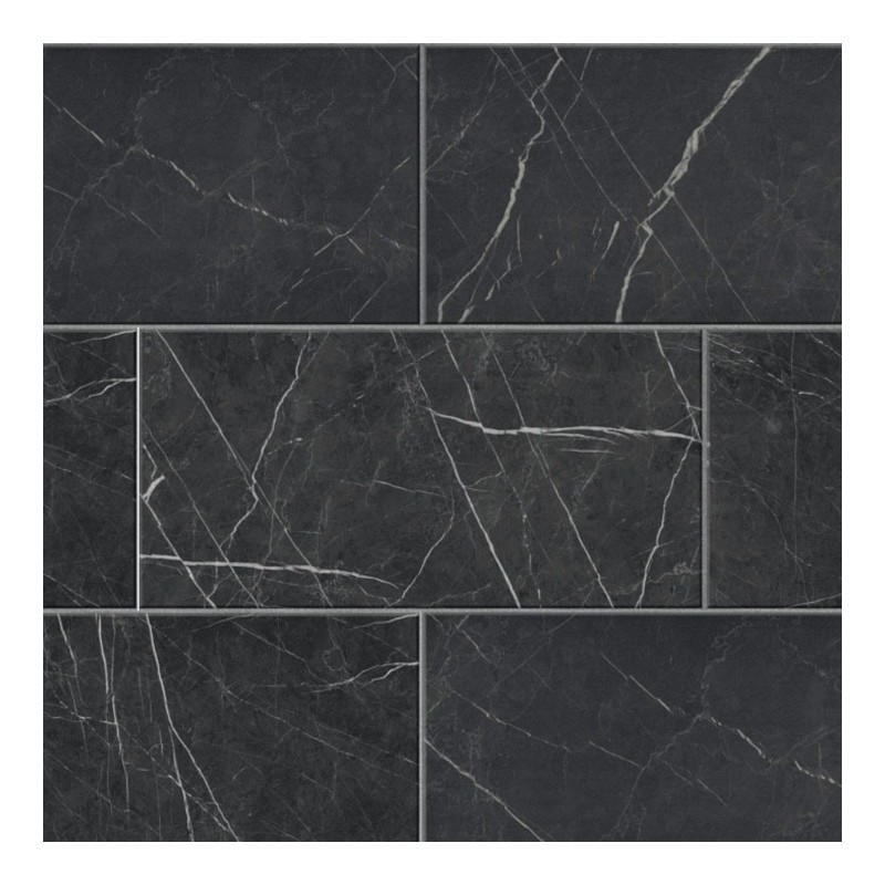 Panele podłogowe Faus Industry Tiles Negro Marble S180239 AC6/8mm