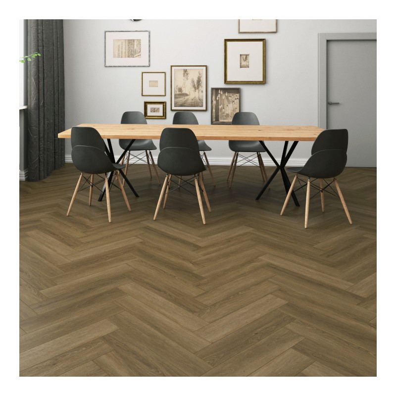 Panele winylowe FirmFit Original Herringbone Negros EWH-7114 23/33 5mm