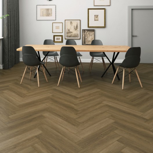 Panele winylowe FirmFit Original Herringbone Negros EWH-7114 23/33 5mm