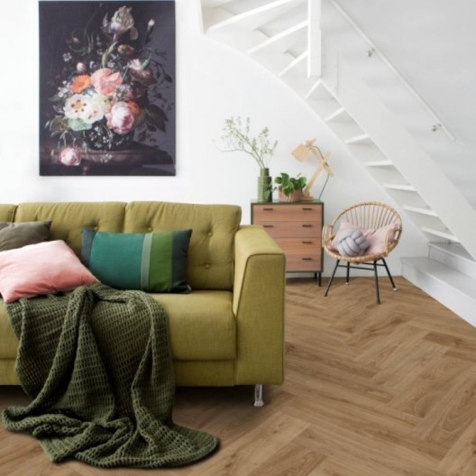 Panele winylowe Unilin LVT Jodełka Kentucky Oak Honey 83583 AC4 6mm