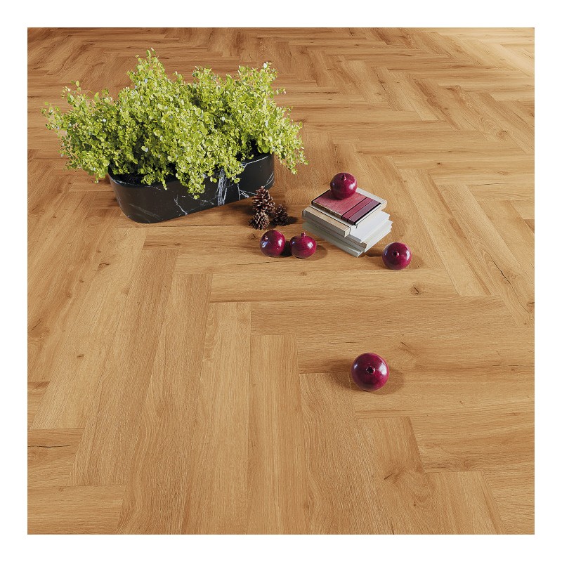 Panele winylowe Joka IXPE Herringbone Oak Chalet 706H 23/33/42 7mm