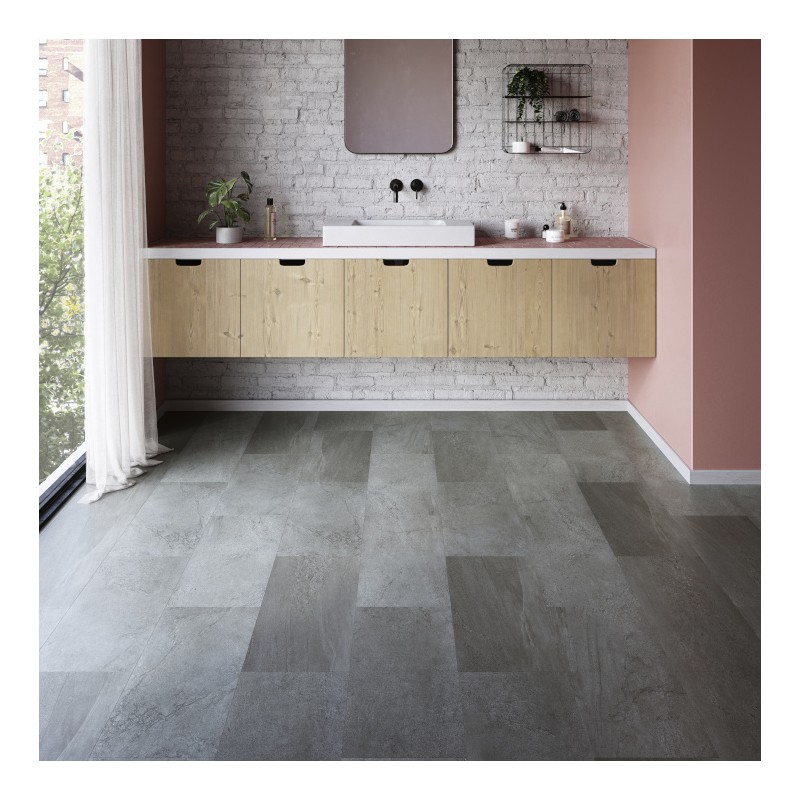 Panele winylowe Invictus Maximus Groovy Granite Steel 92 2,5mm