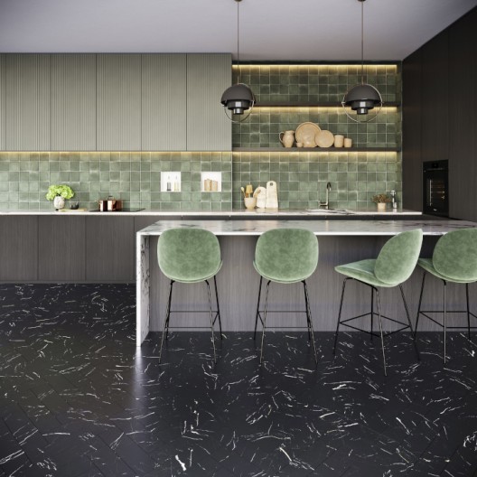 Panele winylowe Invictus Maximus Click HB Black Marble Noir 98 6mm