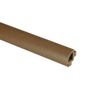 Ćwierćwałek WPC szczotkowany Wild Teak BDC107