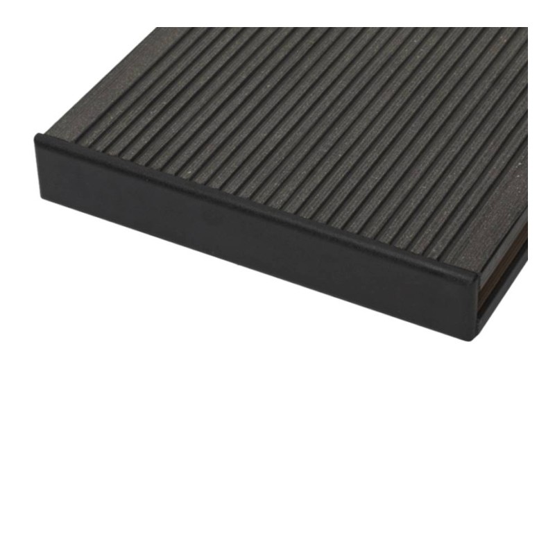 Zaślepki do deski tarasowej BERGDECK Czarne 12szt BDZD02