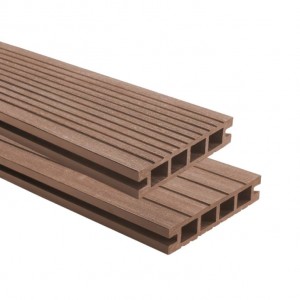 Deska balkonowa dwustronna Eco Mini B110 szczotkowana Kasztan 2m