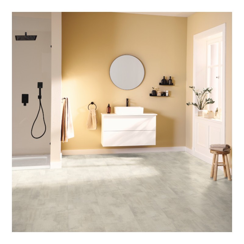 Panele podłogowe Egger NatureSense AquaDura+ 72h KingSize Chromix biały EDF305 7,5mm