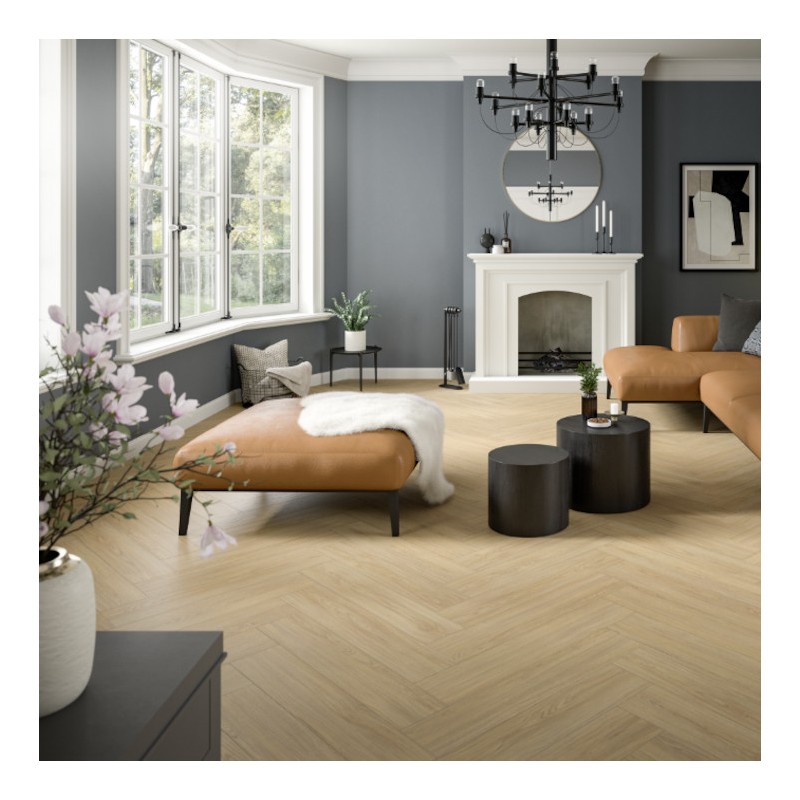 Panele podłogowe Egger NatureSense Herringbone Dąb Casella naturalny EL2152 8mm
