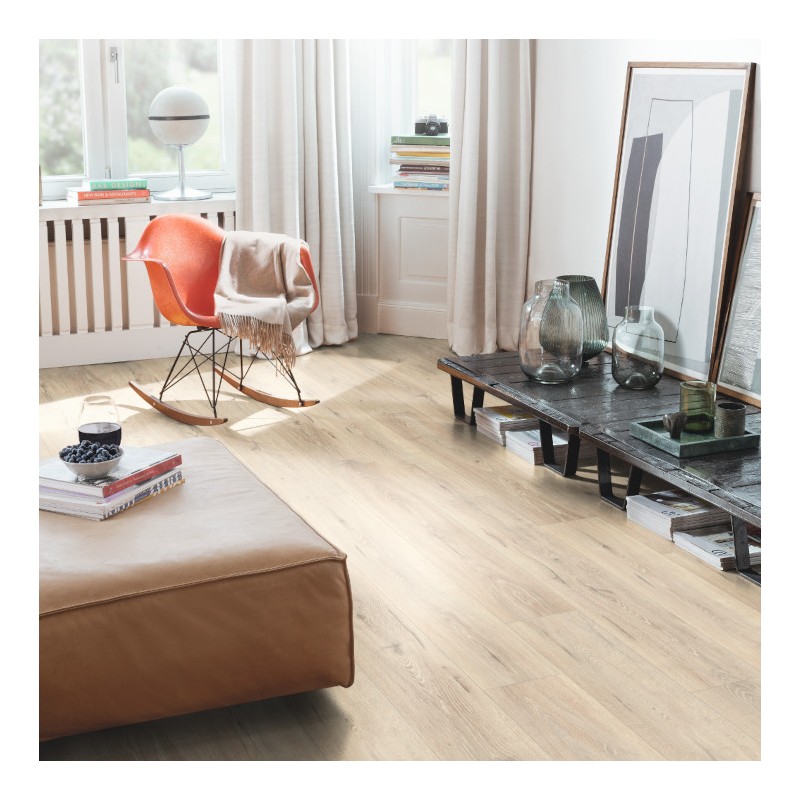 Panele podłogowe Egger NatureSense First Choice Aqua 24h Classic Dąb Melba beżowy EL2416 8mm