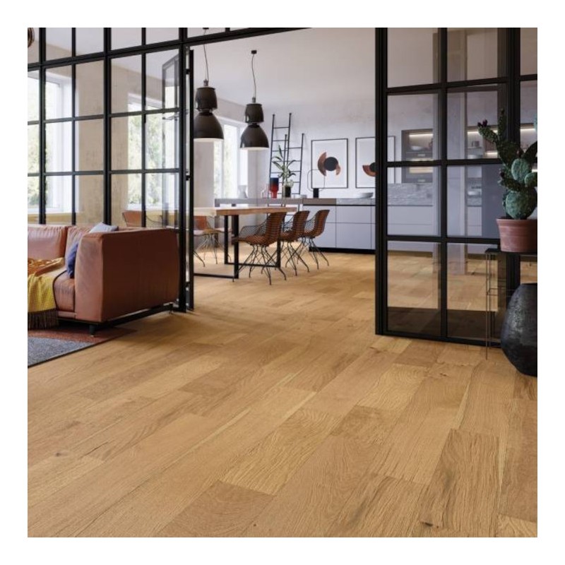 Podłoga Drewniana Barlinek Barlinek Dąb Family 1-lamelowy 14 mm
