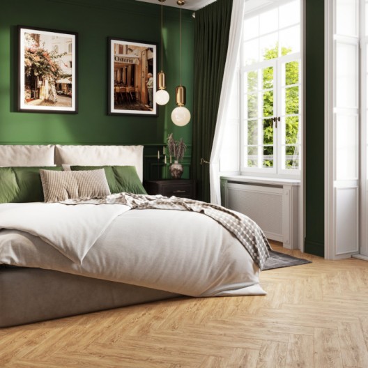 Panele winylowe Jawor-Parkiet Virtus Royal Collection Sunstone Jodełka 6mm