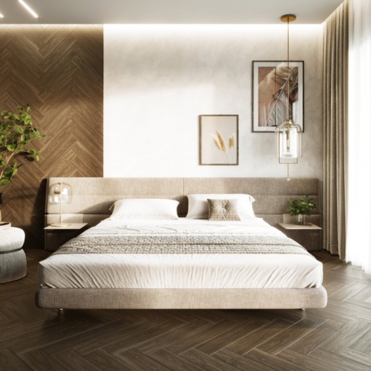 Panele winylowe Jawor-Parkiet Virtus Royal Collection Calm Dusk Jodełka 6mm