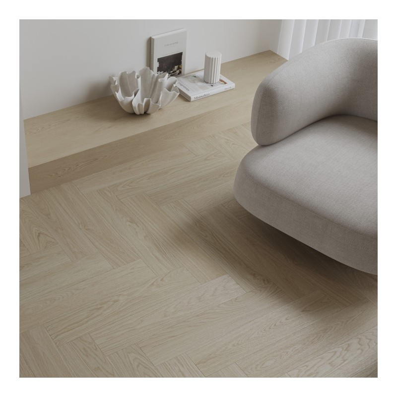 Panele Winylowe Barlinek Next Step z podkładem Dąb Lniany jodła klasyczna DP5000026 6mm