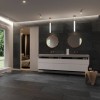Panele winylowe Classen Ceramin Tiles Negrar off black 57614 3mm