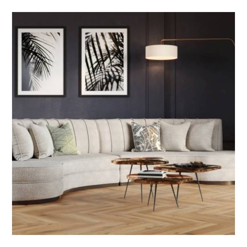 Panele winylowe Lamett Douro Dryback Herringbone Glow DOU HB DB-611 2.5mm