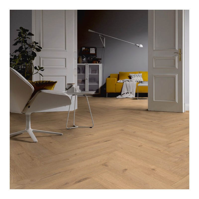Panele podłogowe Ter Hürne Ikō Premium Herringbone Edition Dąb Patio AC5 10mm