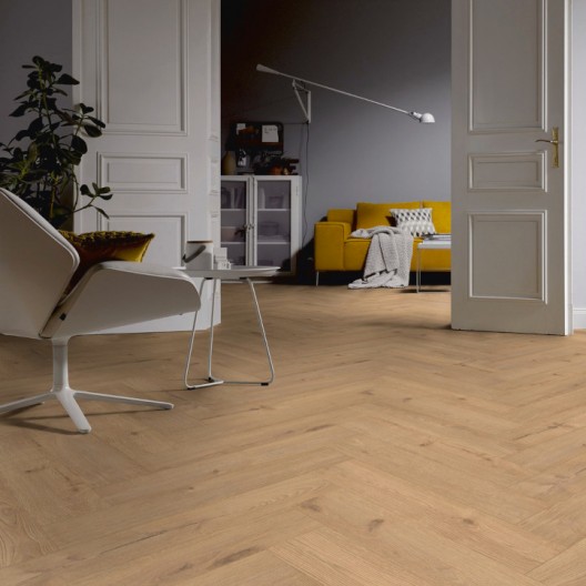 Panele podłogowe Ter Hürne Ikō Premium Herringbone Edition Dąb Patio AC5 10mm