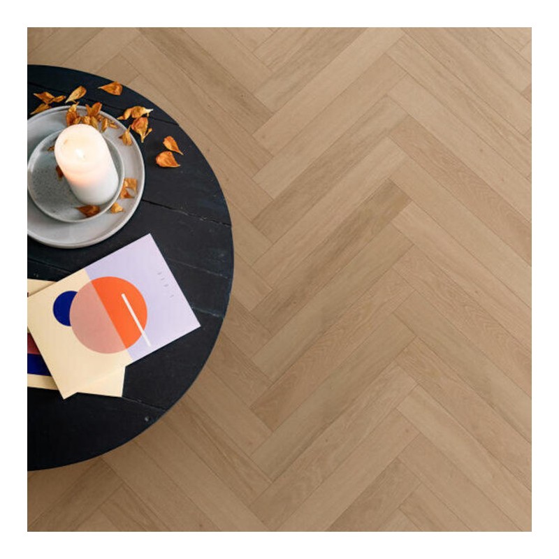 Podłoga drewniana BerryAlloc Parqwood Herringbone Oak Calm Ambre 9,5mm