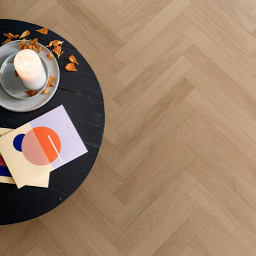 Podłoga drewniana BerryAlloc Parqwood Herringbone Oak Calm Ambre 9,5mm