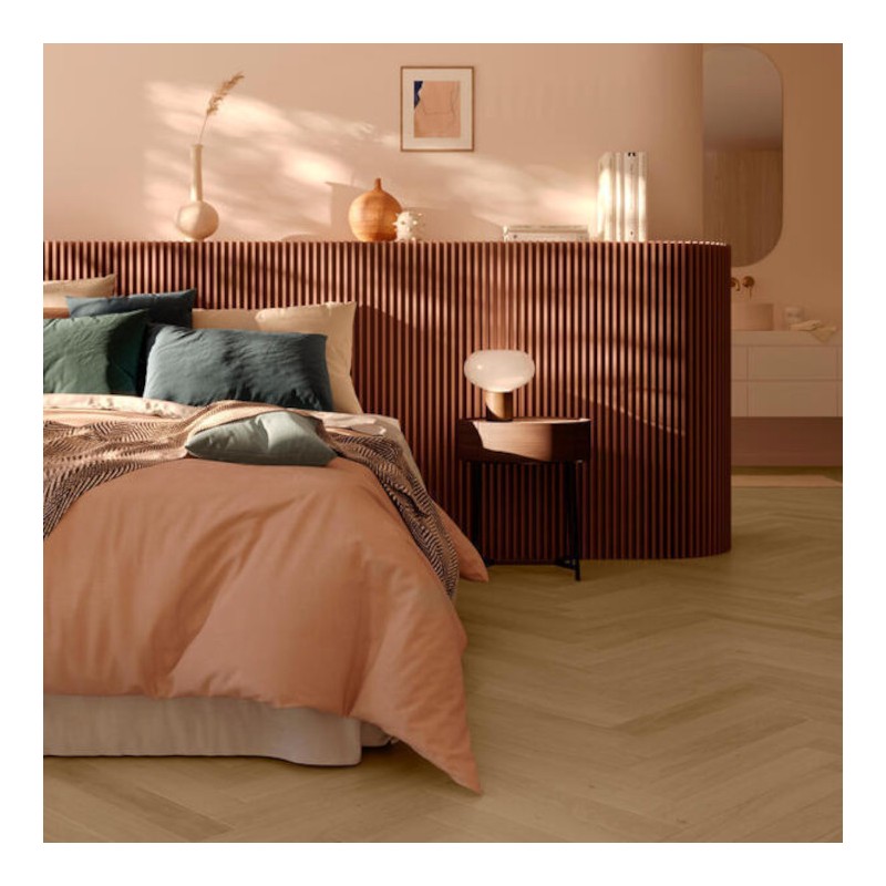 Podłoga drewniana BerryAlloc Parqwood Herringbone Oak Calm Ambre 9,5mm