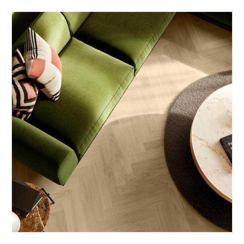 Podłoga drewniana BerryAlloc Parqwood Herringbone Oak Calm Silk 9,5mm