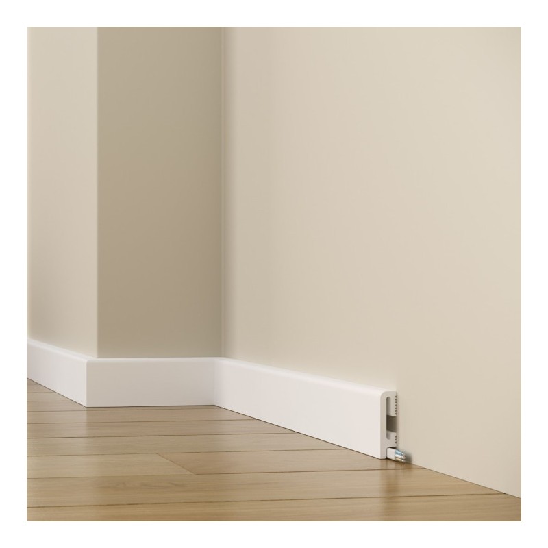 Listwa przypodłogowa Premium Floor DuroFit PF060 biała