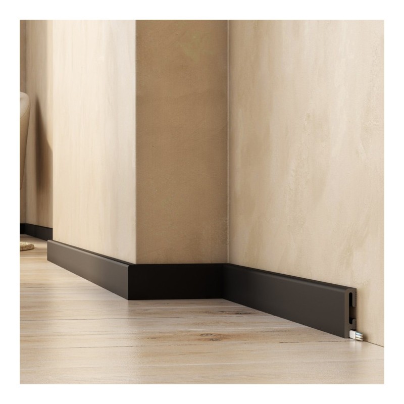 Listwa przypodłogowa Premium Floor DuroFit PF060B czarna
