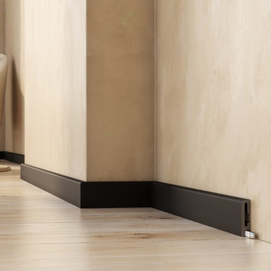 Listwa przypodłogowa Premium Floor DuroFit PF060B czarna