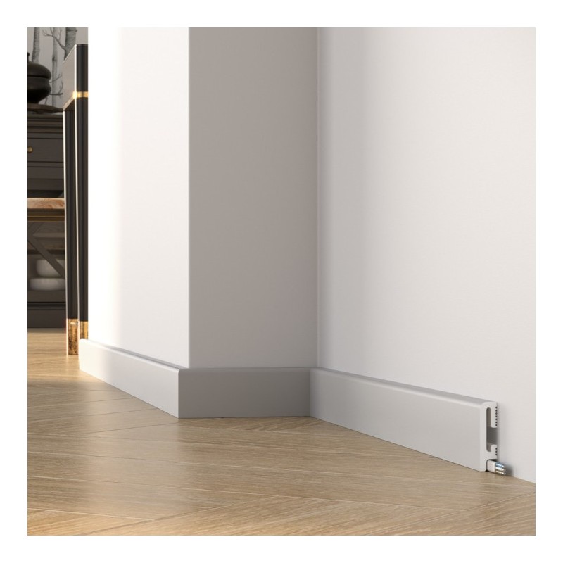 Listwa przypodłogowa Premium Floor DuroFit PF060G szara