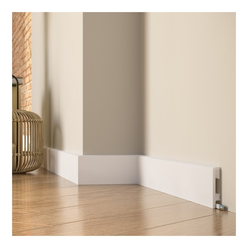 Listwa przypodłogowa Premium Floor DuroFit PF080 biała