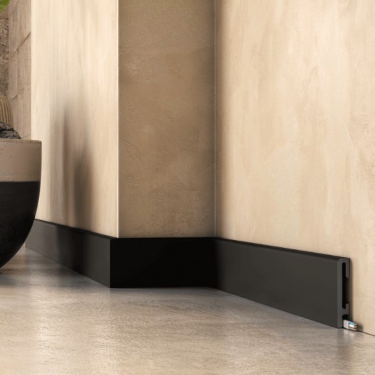 Listwa przypodłogowa Premium Floor DuroFit PF080B czarna