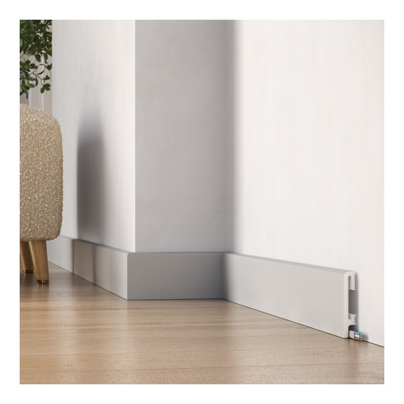 Listwa przypodłogowa Premium Floor DuroFit PF080G szara