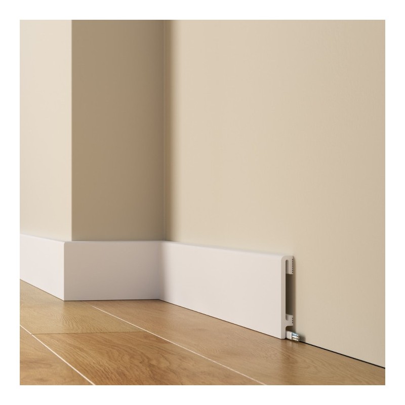 Listwa przypodłogowa Premium Floor DuroFit PF100 biała