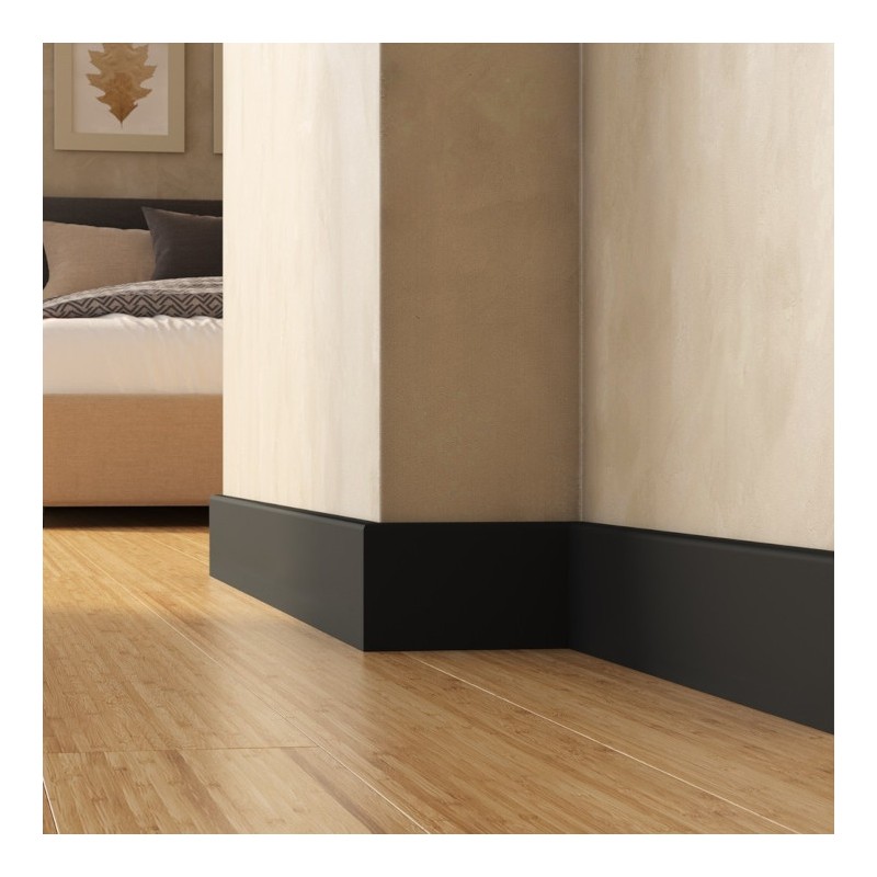 Listwa przypodłogowa Premium Floor DuroFit PF100B czarna