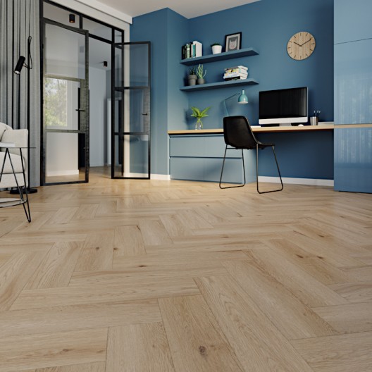 Panele winylowe Arbiton Amaron Herringbone Acoustic Dąb Yankee CAA153 6.3mm