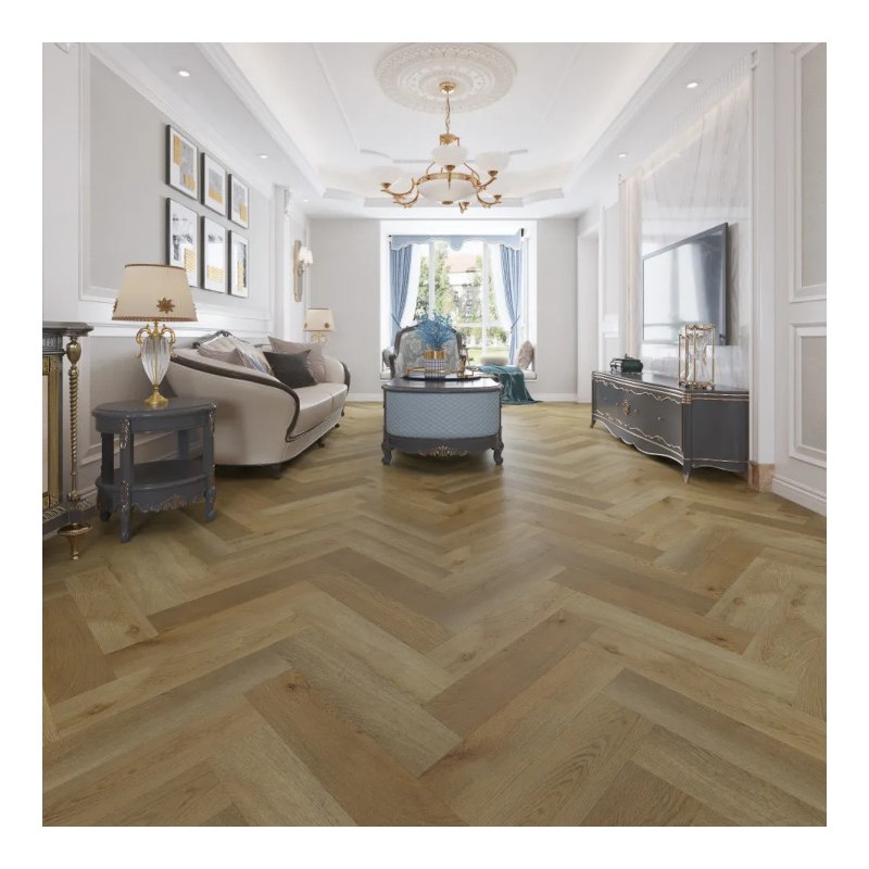 Panele winylowe Pacific Herringbone Gluedown Amber Oak 621302-G 23/33 2.5mm