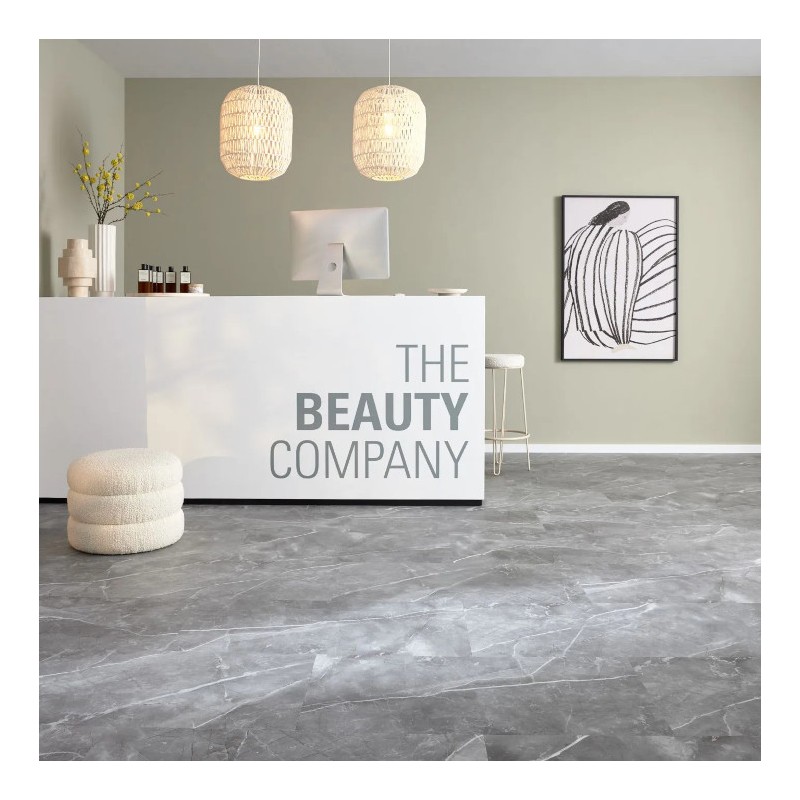Panele winylowe Wineo 800 stone XL Glue Bergen Marble Grey DB853SXL 23/33/42 2.5mm