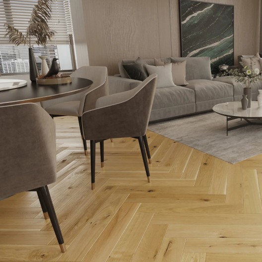 Podłoga drewniana Barlinek Classico Line Jodła Klasyczna Dąb Raisins 130 1WC000034 14mm