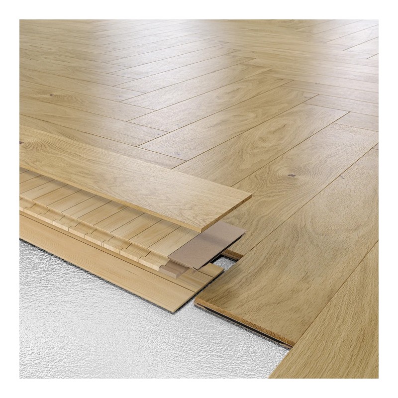 Podłoga drewniana Barlinek Classico Line Jodła Klasyczna Dąb Raisins 130 1WC000034 14mm