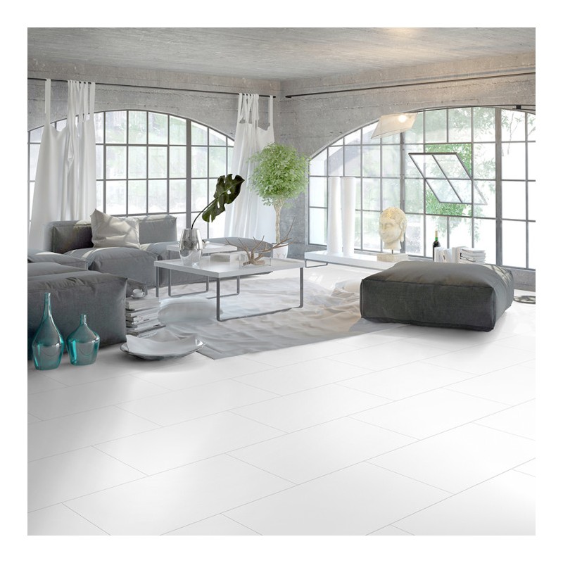 Panele winylowe Classen Ceramin Tiles 315x642 Luna virgin white 57588 AC6 3mm