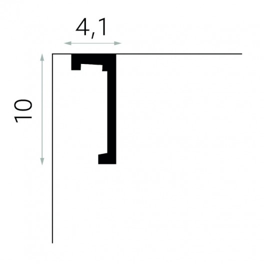 Listwy karniszowe Mardom Decor QL026H 41mm