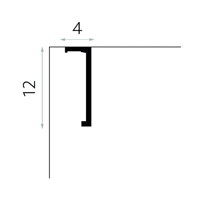Listwy karniszowe Mardom Decor QL035H 40mm