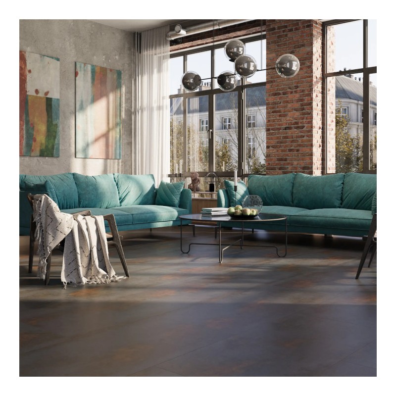 Panele winylowe Korner SPeCtra Floor 120x30 Hematyt Miedziany 25-SPC-SPECTRA-04F 5mm
