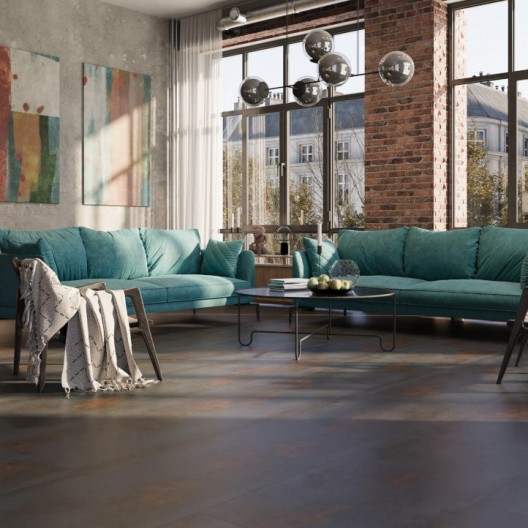 Panele winylowe Korner SPeCtra Floor 120x30 Hematyt Miedziany 25-SPC-SPECTRA-04F 5mm