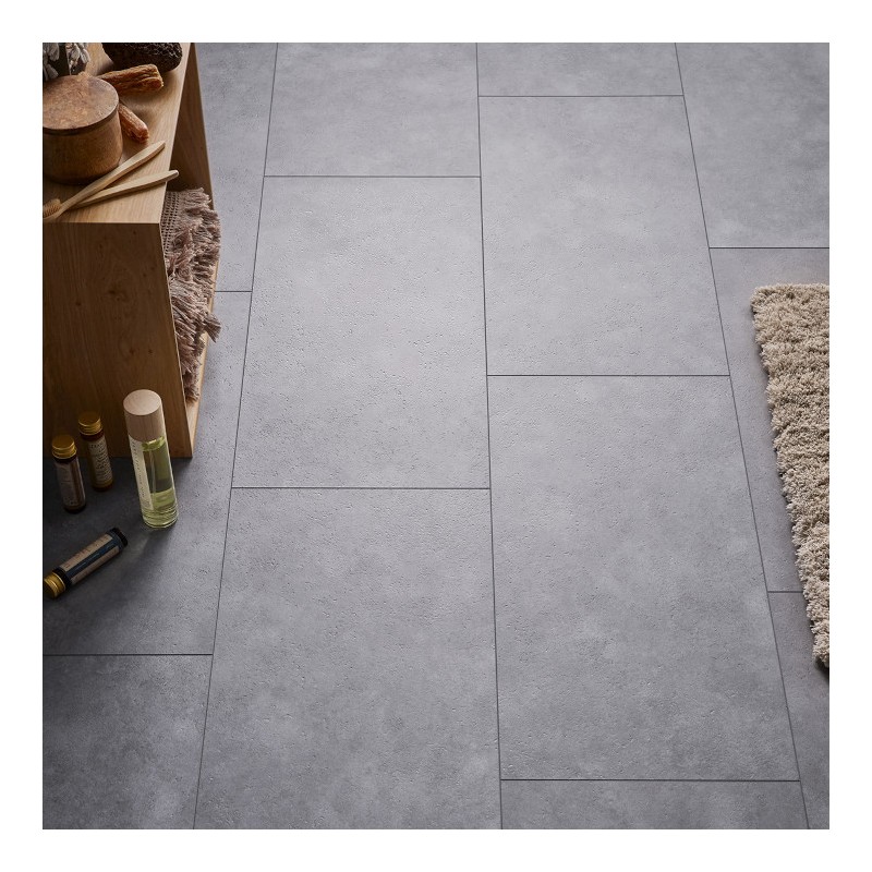 Panele winylowe VOX Rigio z podkładem Beton Ciemny 6056133 6.5mm