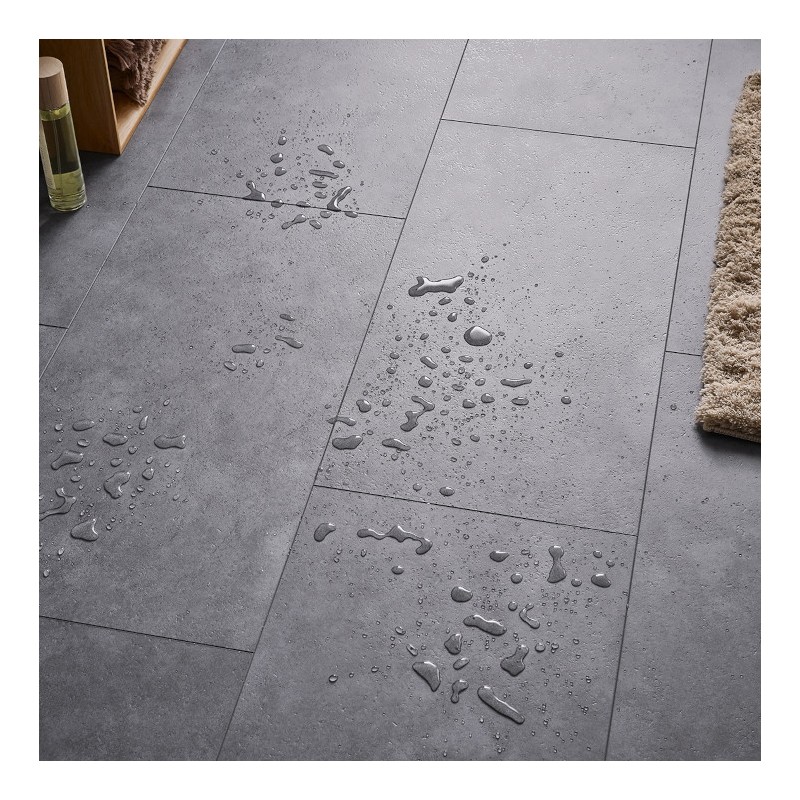 Panele winylowe VOX Rigio z podkładem Beton Ciemny 6056133 6.5mm