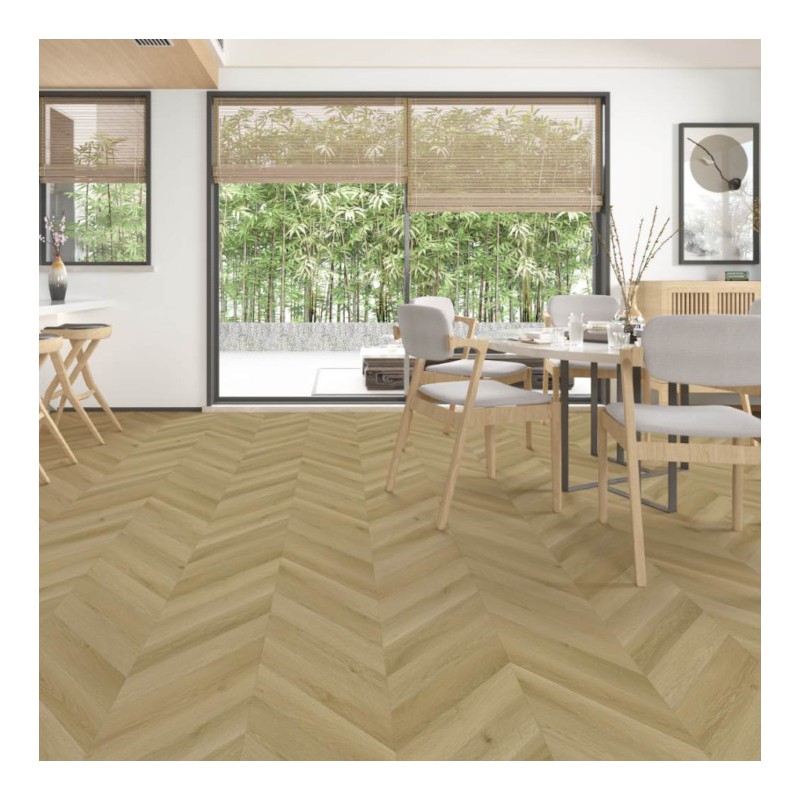 Panele winylowe Premium Floor Chevron Dąb Starlight 99100 6mm
