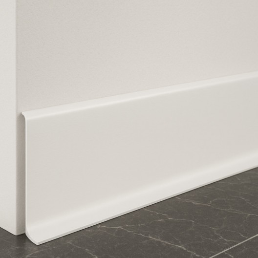 Listwa przypodłogowa Premium Floor AluFit AF080W biała