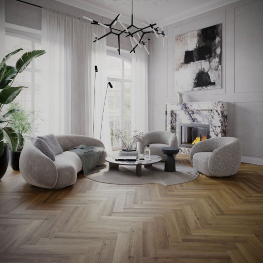 Panele winylowe VinCore Herringbone Plus Lyon 05TE-003 23/33 6mm