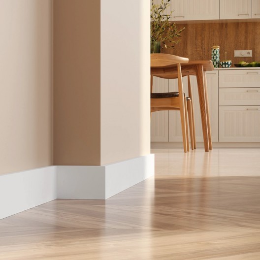 Listwa przypodłogowa Premium Floor DuroFit PF081 biała
